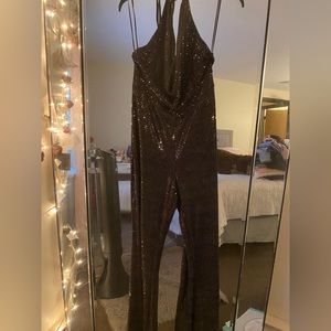 Backless pants Jumpsuit